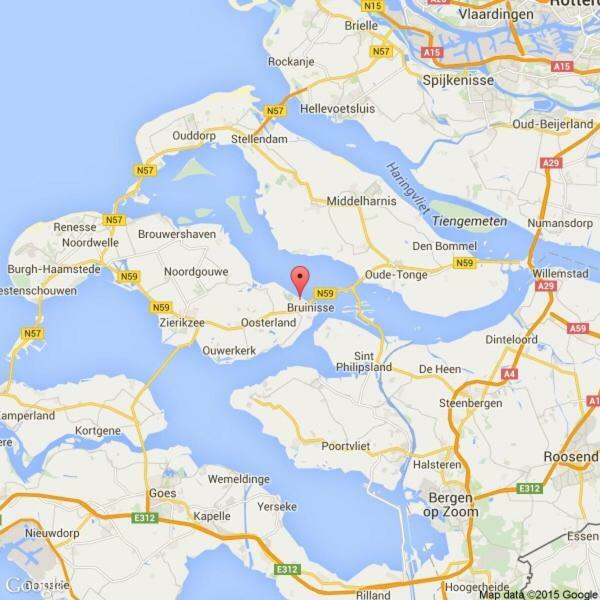 Appartement Zeeland, Bark 46 Bruinisse Eksteriør billede